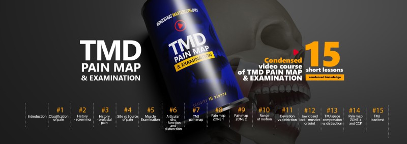 Master Level: WebinAR, TMD Pain Map & Examination